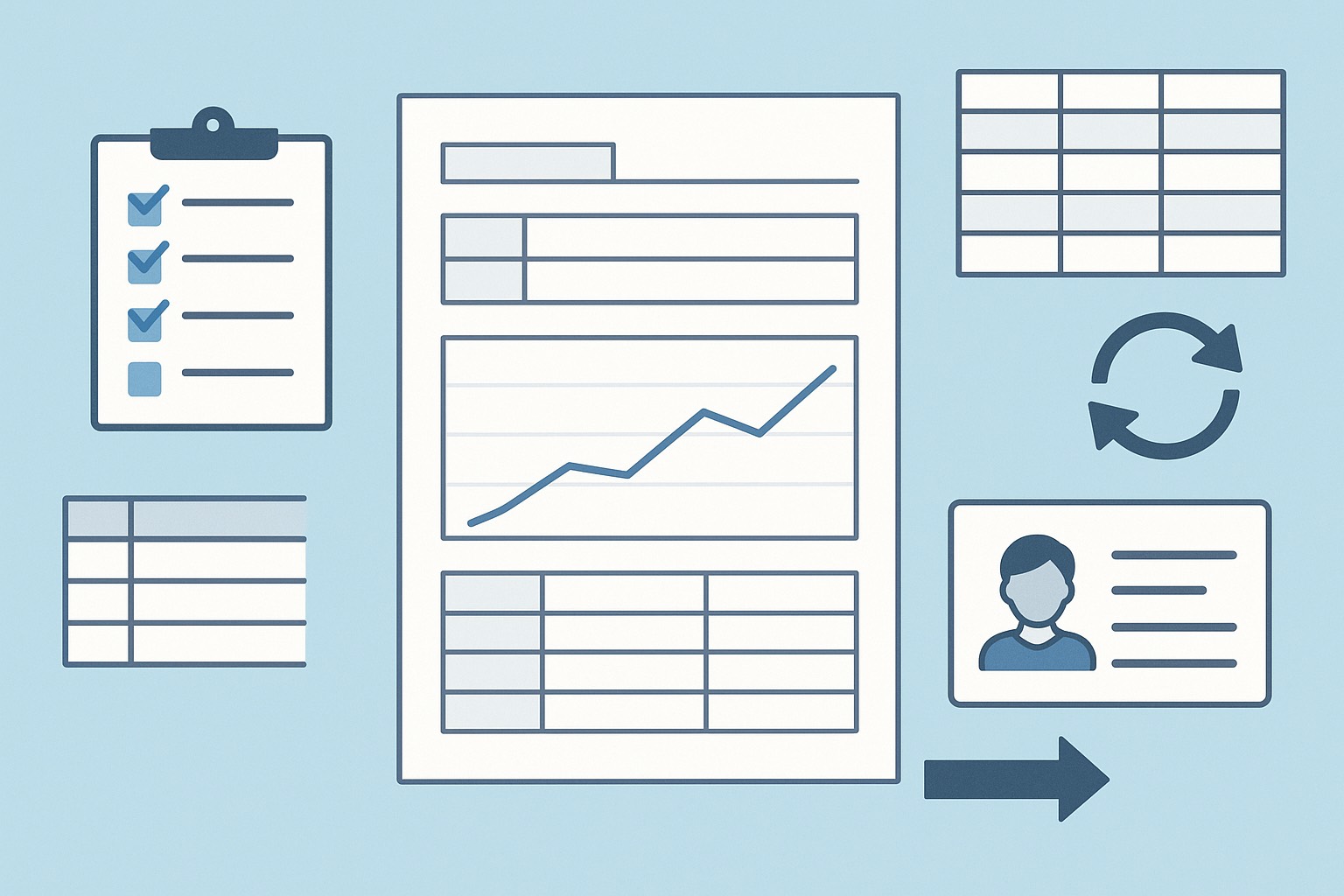 多彩な帳票作成と履歴管理